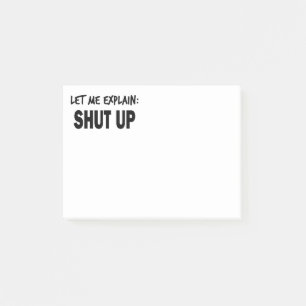 Laat me uitleggen post-it® notes