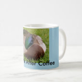 Laat me wakker worden na de Mok van Coffee Duck Sl (Voorkant rechts)