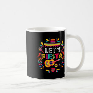Laat Mexicaanse Fiesta Cinco De Mayo Partij Kleurr Koffiemok