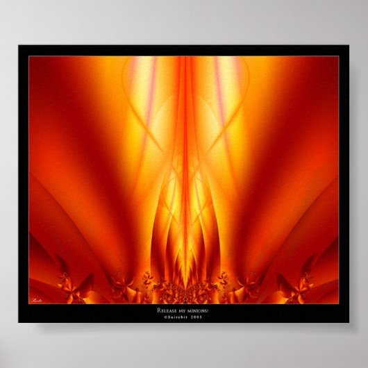 Laat mijn minionen los! poster (Voorkant)