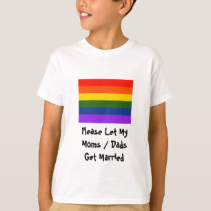 Laat mijn moeders vaders trouwen t-shirt