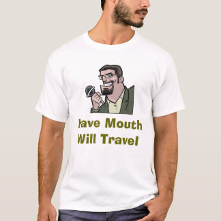 Laat Mouth reizen T-shirt