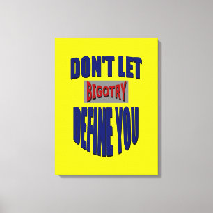 Laat niet de groeven u het Verplette Canvas bepale Afdruk