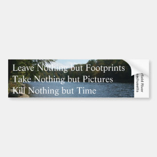 Laat niets anders dan...Bumpersticker Bumpersticker