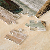 Laat niets anders dan voetafdrukken legpuzzel (Zijkant)