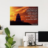 Laat niets u storen poster (Thuiskantoor)