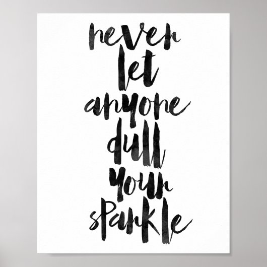 Laat nooit iemand je mond snoeren poster (Voorkant)