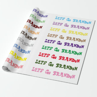 Laat ons Brandon Verpakkingspapier gaan gebruiken Cadeaupapier