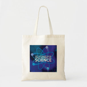 LAAT ONs EEN PAUZE NEMEN VOOR EEN MOMENT VAN WETEN Tote Bag