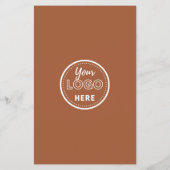 Laat ons een Review QR Code Social Media Logo Flyer (Achterkant)