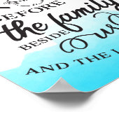 Laat ons eerst het eten pakken poster (Hoek)