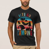 Laat ons gaan Camping T-shirt (Voorkant)