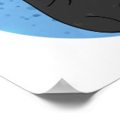 Laat ons Spray Funny Skunk Pun Poster (Hoek)