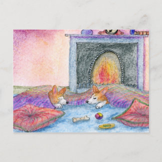 Laat ons weten wanneer de lente opduikt briefkaart