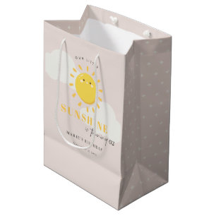 Laat onze zonnige zonneschijn elke dag van elke le medium cadeauzakje