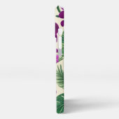 Laat Orchideeënbloemen bloeien in je leven iPhone Hoesje (Linkerkant)