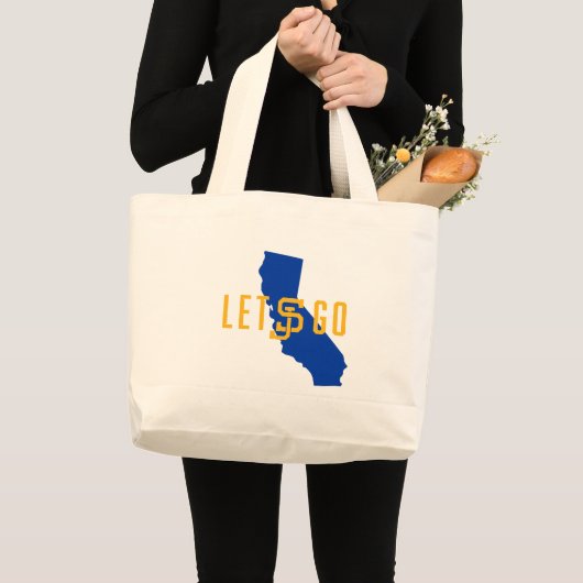 Laat SJ gaan Grote Tote Bag (Voorkant (product))