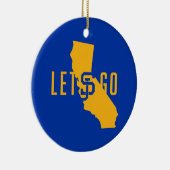 Laat SJ gaan Keramisch Ornament (Rechts)