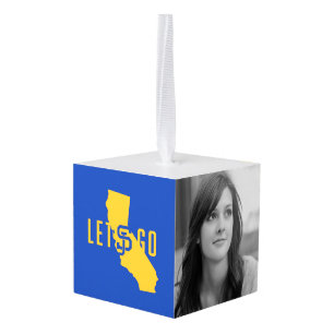 Laat SJ gaan Kubus Ornament