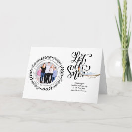 LAAT SNEeuwen FOTO Xmas Kaart Moderne Roodborst