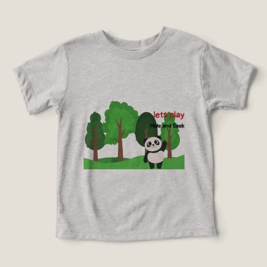 Laat spelen Verbergen en zoeken (Design voorkant)