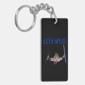 Laat splitsen sleutelhanger (Voorkant Links)