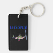 Laat splitsen sleutelhanger (achterkant)
