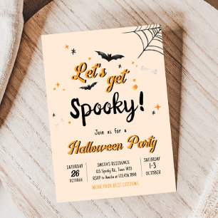 Laat Spooky Fun Halloween Party zien Kaart
