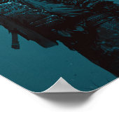 Laat uw binnenste wasmachine los met Samurai-Poste Poster (Hoek)