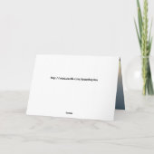 LAAT UW LICHT SCHIJNEN AFSTUDEREN kaart (Achterkant)