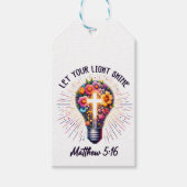 Laat uw licht schijnen cadeaulabel (Voorkant)