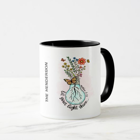 "LAAT UW LICHT SCHIJNEN" EENVOUDIG ONTWERP BEBLE V MOK (Voorkant rechts)