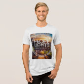 Laat uw licht schijnen Tri-Blend shirt (Voorkant volledig)