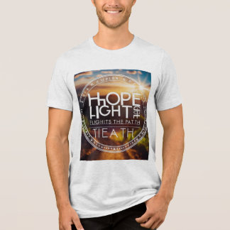 Laat uw licht schijnen Tri-Blend shirt
