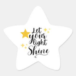 Laat uw lichte Stickers schijnen