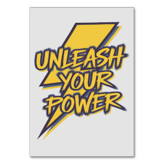 Laat uw Motivatie bliksemschicht los Kaart
