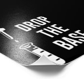 Laat vallen de basis voor de bassenchemie foto afdruk (Hoek)