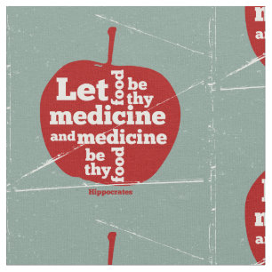 Laat voedsel worden door medicijn Hippocrates quot Stof