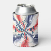 Laat vrijheid Ring | Vierde trimester juli Blikjeskoeler (Blikje Voorkant)