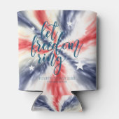 Laat vrijheid Ring | Vierde trimester juli Blikjeskoeler (Achterkant)