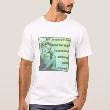 Laat vrouwen (licht) T-shirt zijn