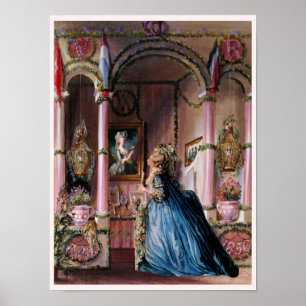 Laat ze 7 ~ Poster 16 x 12 eten