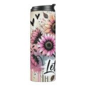 Laat ze bloeien thermosbeker (Gedraaid links)