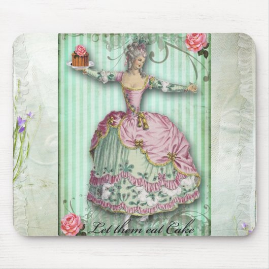 Laat ze Cake eten...mousepad Muismat (Voorkant)