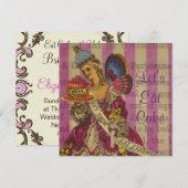 Laat ze eten ~ Invitaties Kaart (Voorkant / Achterkant)