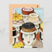 Laat ze het Briefkaart Draag (Voorkant / Achterkant)