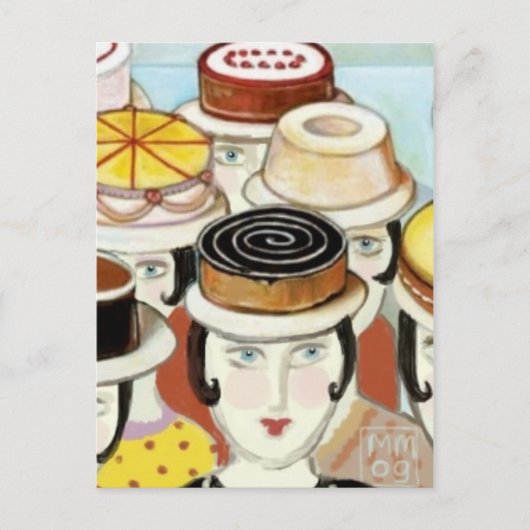 Laat ze het Briefkaart Draag (Voorkant)