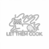 Laat ze koken sticker (Voorkant)