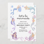 Laat ze meerminnen zijn kaart (Voorkant / Achterkant)