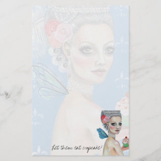 Laat ze taart eten briefpapier